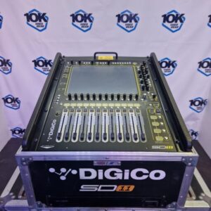 Black Friday deals - Compact DiGiCo SD11i Core 2 digital mixing desk, ideal for live sound applications. – Rated “Great” condition, offering reliable performance. – Comes with a protective flight case for safe transportation. – Features advanced audio processing and an intuitive user interface for seamless operation. – Perfect for solo performances and smaller setups due to its space-saving design. – Includes a standard 10K warranty for 21 days, ensuring peace of mind. – Trusted DiGiCo quality enhances your audio production capabilities, making it a must-have for professionals seeking portability and quality.