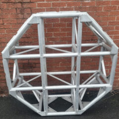 Used Total Solutions Medium Duty 8 Way Octagonal Corner Block (Silver) for sale