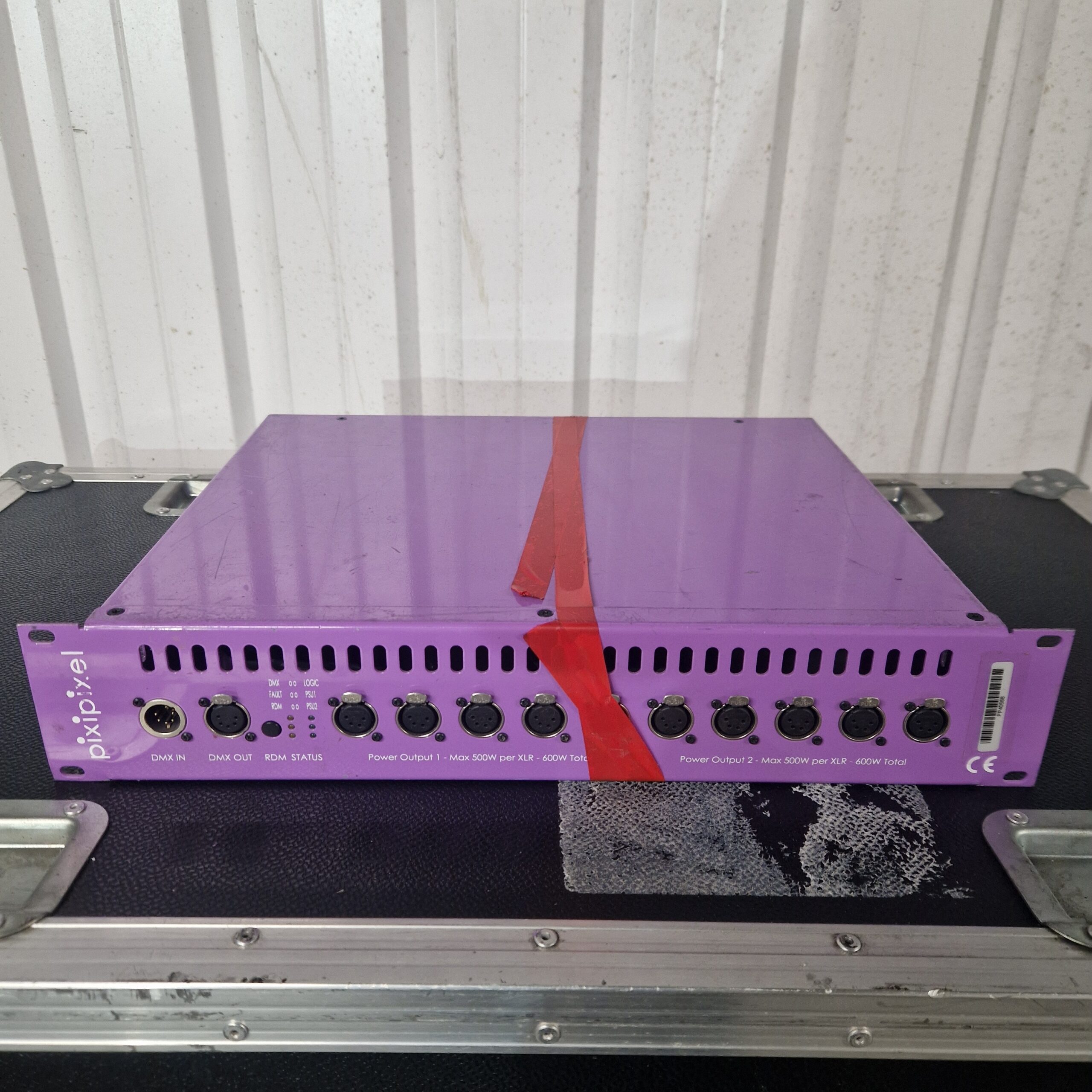 Used 10 way 4pin DMX control box broken for sale