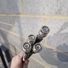 Used set of 4 desk lamps - BNC connector for sale