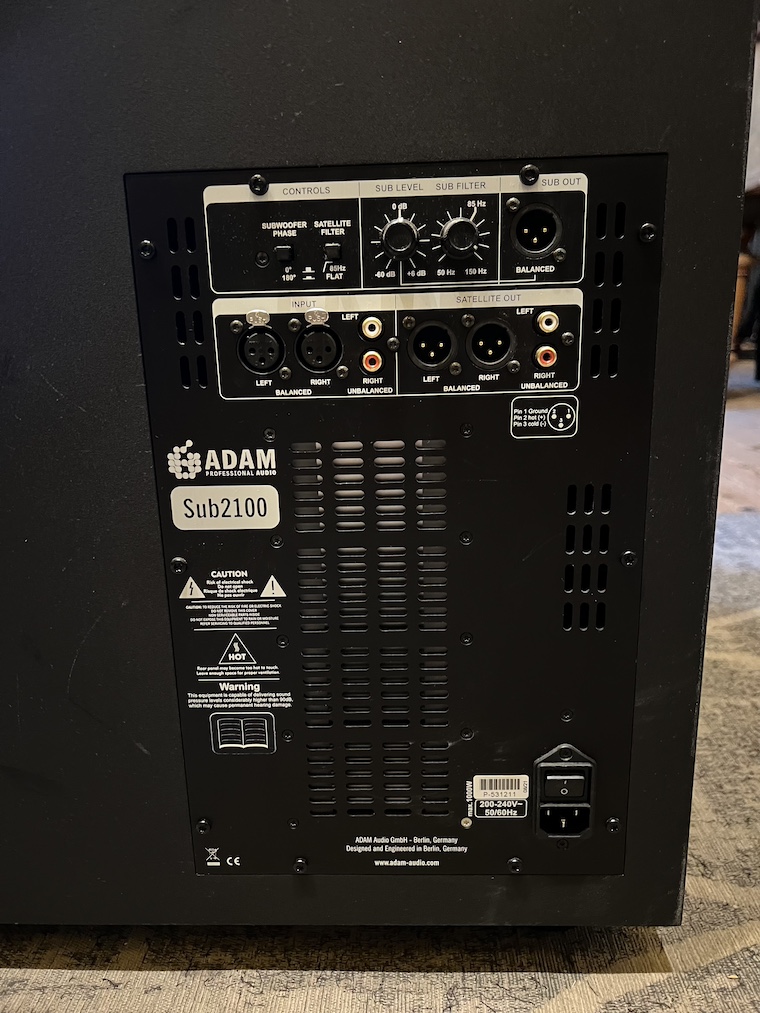 Used Adam Audio Sub21 for sale