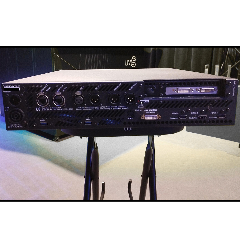 Used Avolites Q3 Pro Server & AI Media Capture for sale