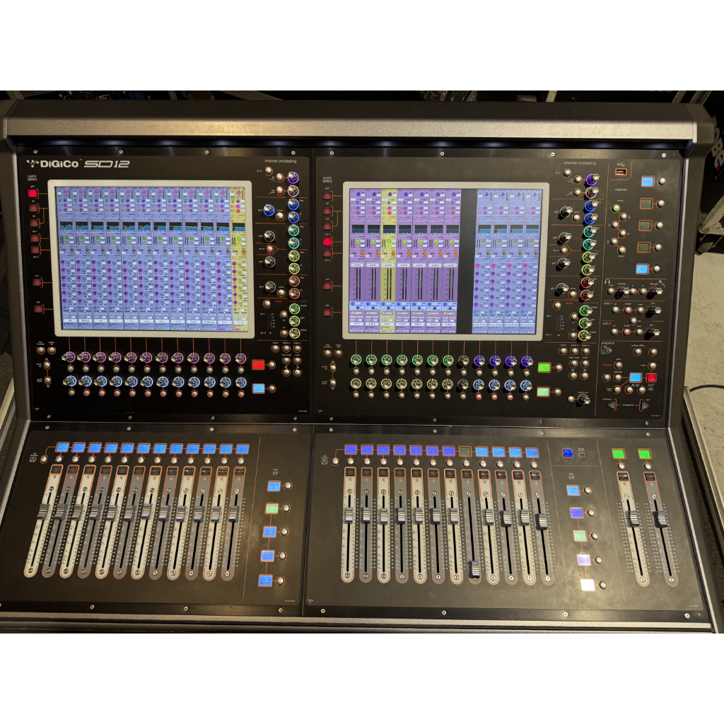 Used DiGiCo SD12 Digital Mixing Console for sale