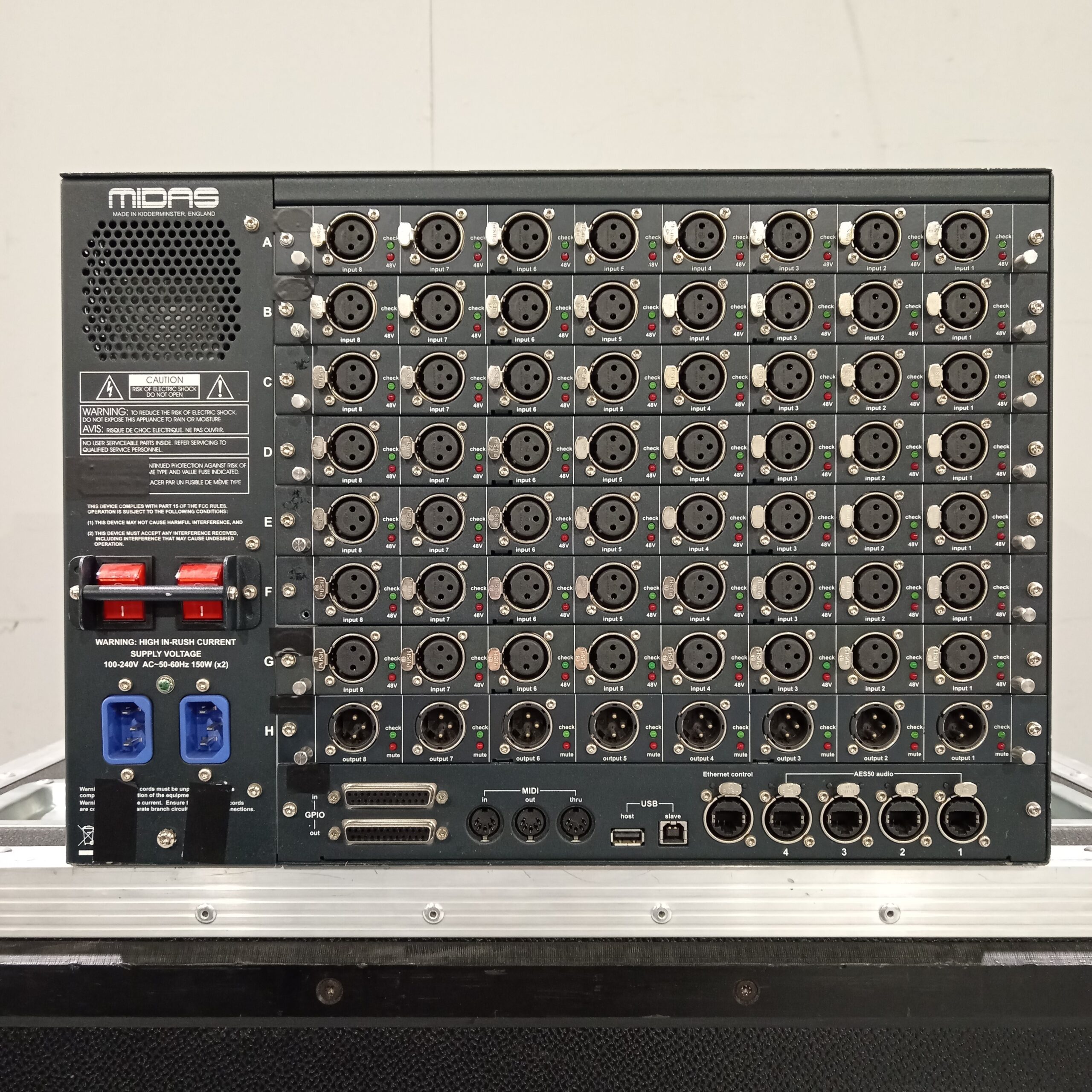 Used Midas DL351 I/O Rack for sale