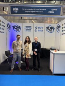 10k used gear exploring industry insights at local show Bitam - Madrid at the Madrid arena.