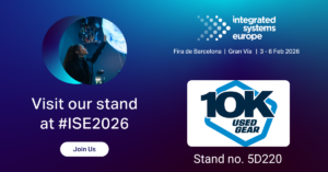 10k uses gear are going to ISE 2026 find us at stand 5D220