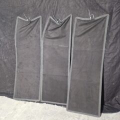 Used 24x72 black flags x3 for sale