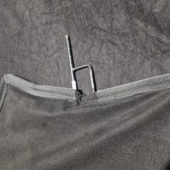 Used 24x72 black flags x3 for sale