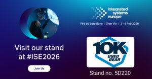 10k uses gear are going to ISE 2026 find us at stand 5D220