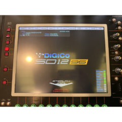Used Digico SD12-96 flip case D2 Rack package for sale
