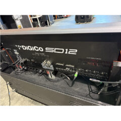 Used Digico SD12-96 flip case D2 Rack package for sale