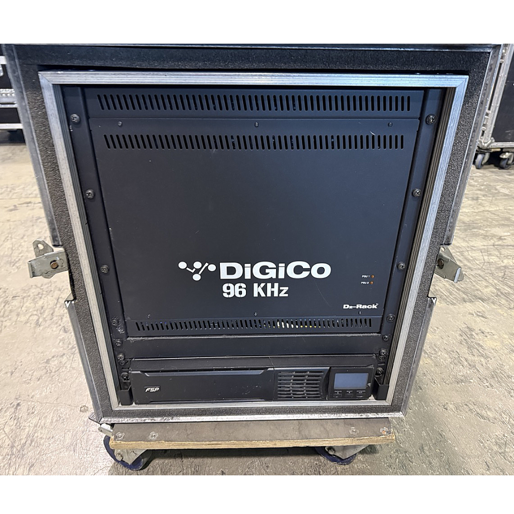 Used Digico SD12-96 flip case D2 Rack package for sale