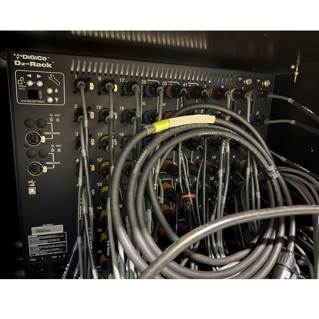 Used Digico SD12-96 flip case D2 Rack package for sale