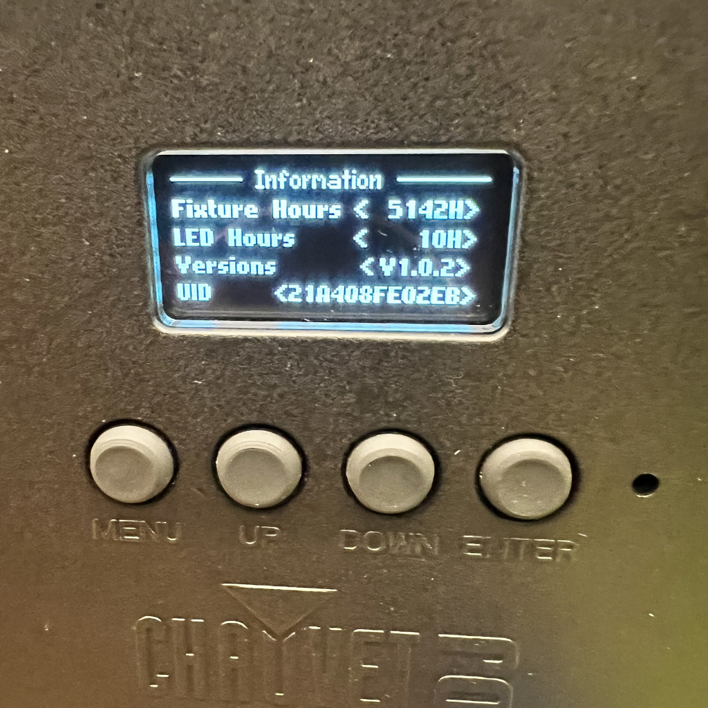 Used Chauvet Ovation E2-FC Set for sale