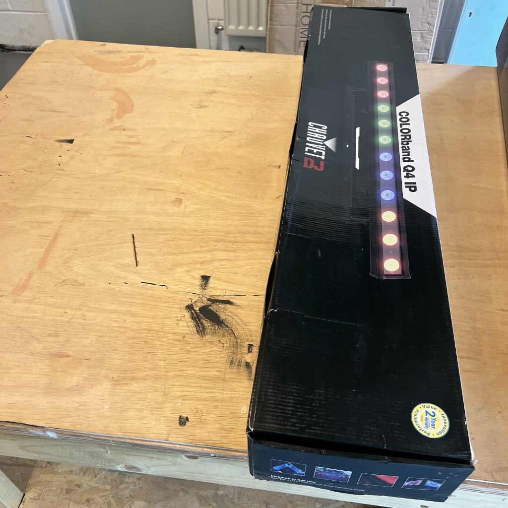 Used Chauvet DJ Colorband Q4 IP set for sale