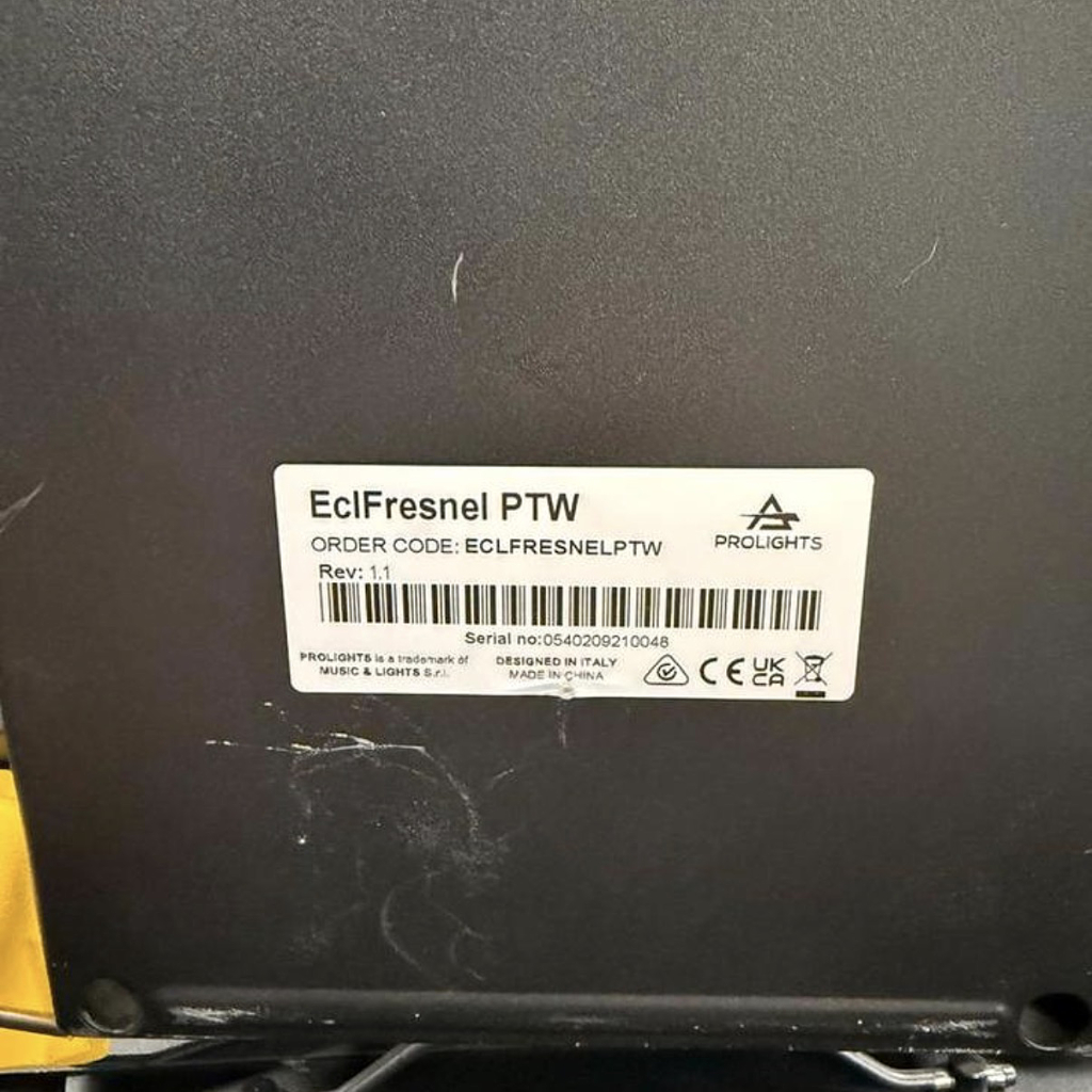 Used Prolights - EclFresnel Frensnel PTW 260W LED full colour 17-57° for sale