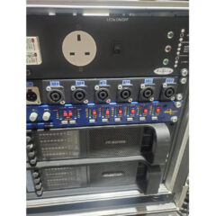Used XTA 226 & Lab Gruppen quad amplifiers rack for sale