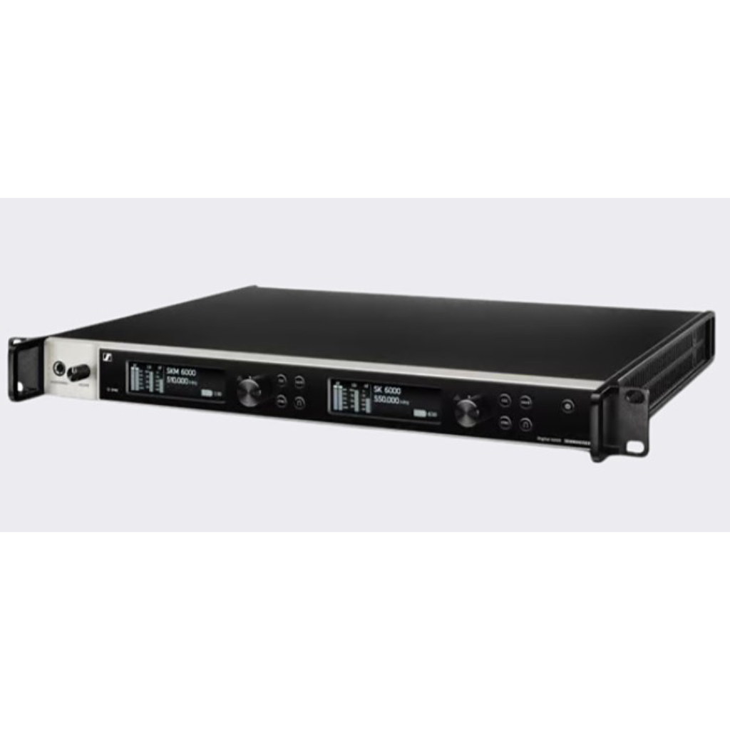 Used Sennheiser Digital EM 6000 Dual Receiver with 2x Dante for sale