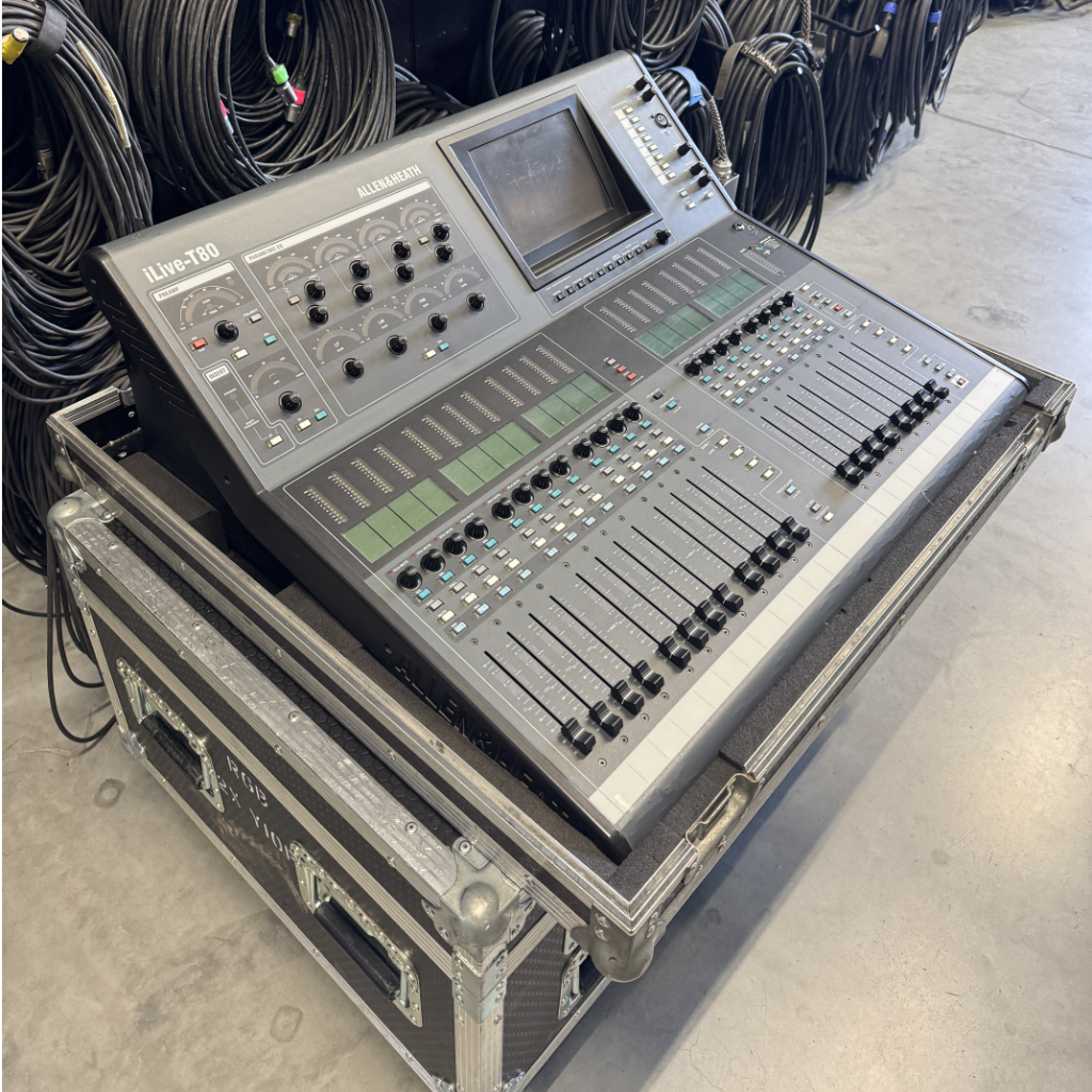 Used Allen & Heath iLive T80 & iDR32 rack for sale