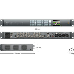 Used BlackMagic Design Atem1 M/E Production Studio 4K for sale