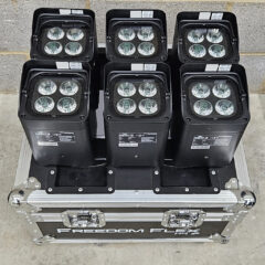Used Chauvet DJ Freedom Flex H4 IP set for sale