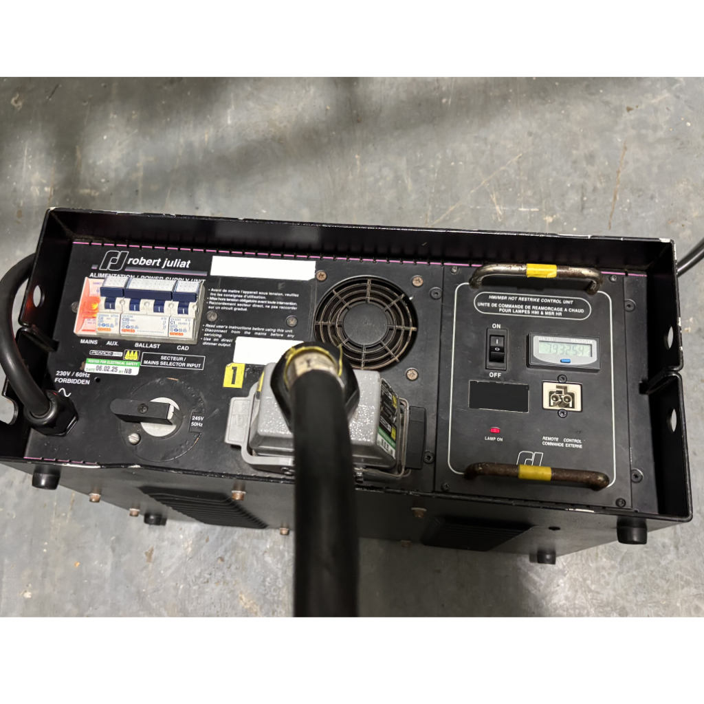 Used Robert Juliat Cyrano followspot kit for sale