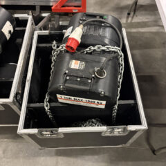 Used CM Loadstar 1T chain hoists for sale