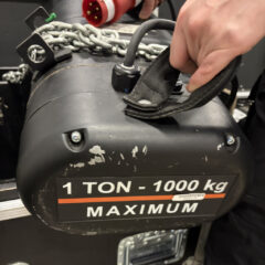 Used CM Loadstar 1T chain hoists for sale