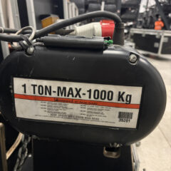 Used CM Loadstar 1T chain hoists for sale