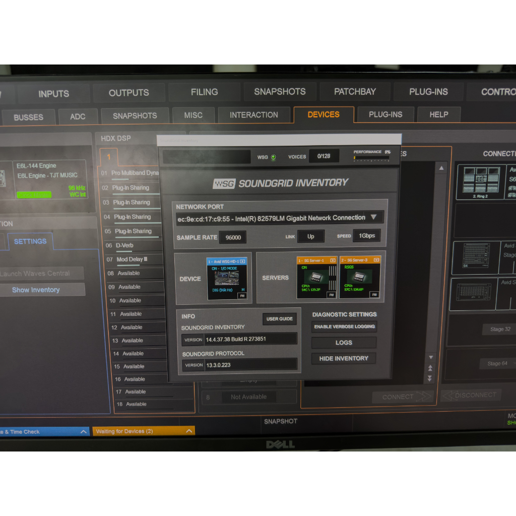 Used Avid S6L-24D set for sale