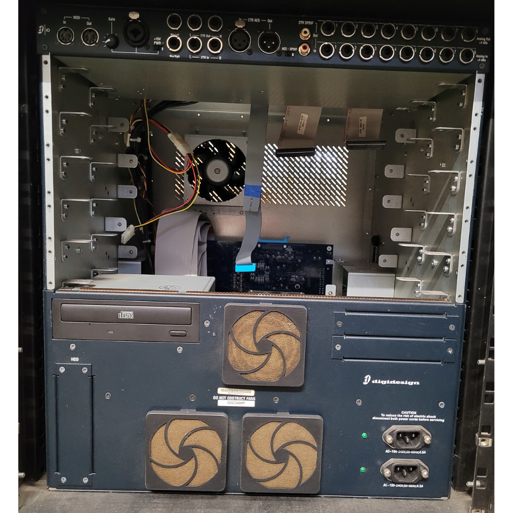 Used Avid Digidesign Mix Rack FOR SPARES ONLY for sale