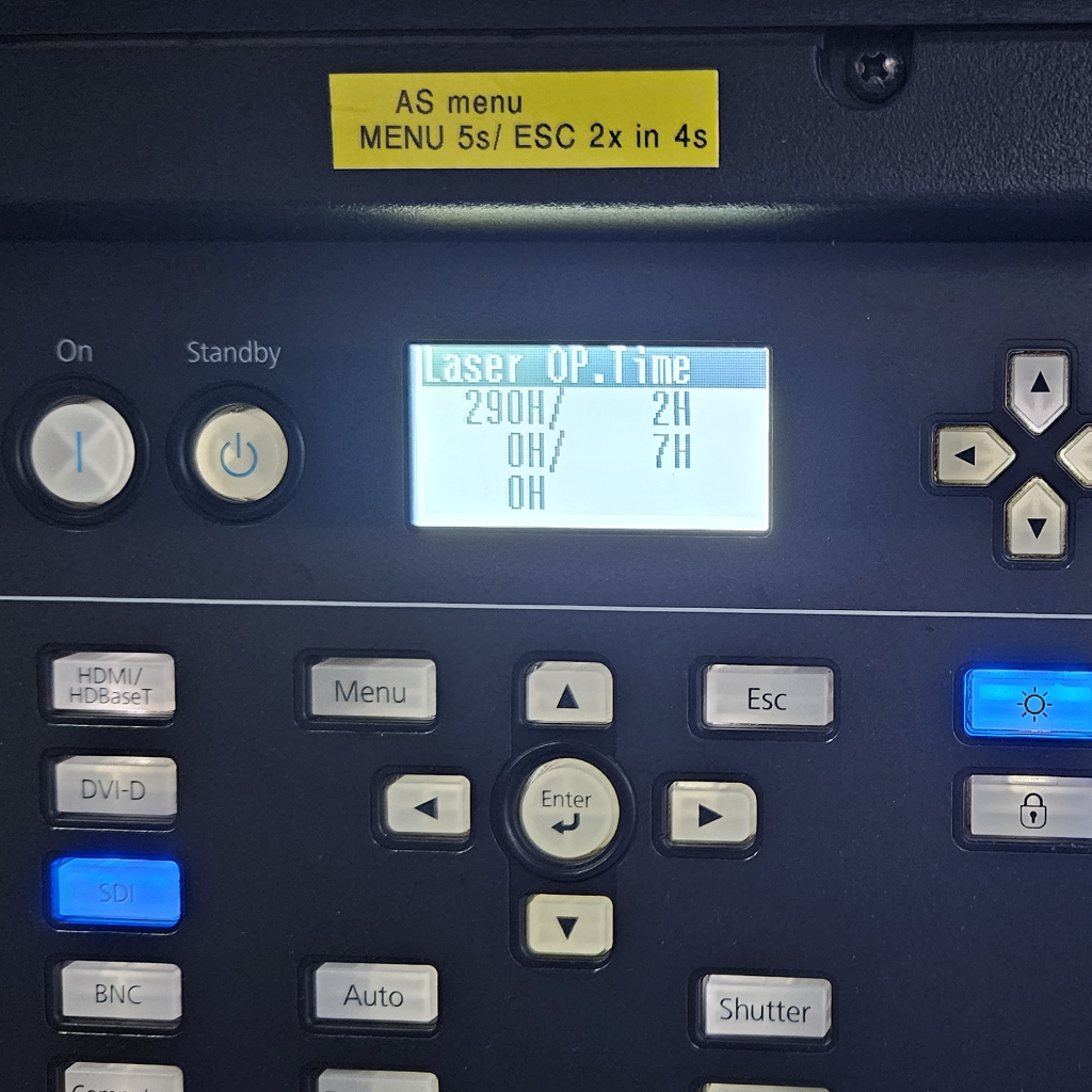 Used Video projector EPSON EB-L25000U for sale