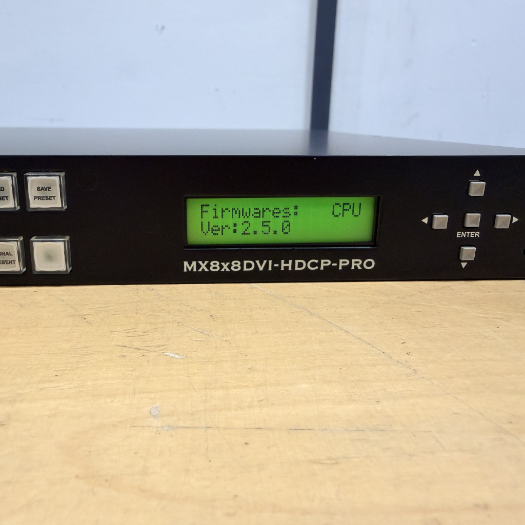 Used Lightware MX8x8 DVI-HDCP-Pro DVI Matrix for sale