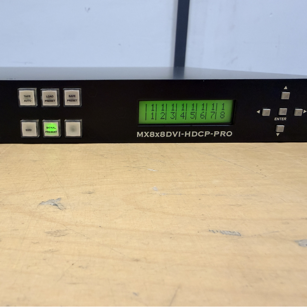Used Lightware MX8x8 DVI-HDCP-Pro DVI Matrix for sale