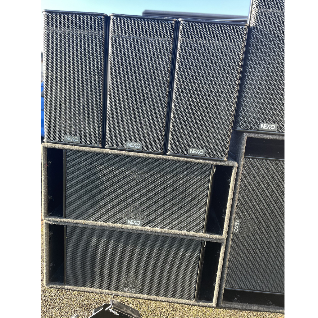 Used Nexo S1230, S1210 & RS15 package for sale