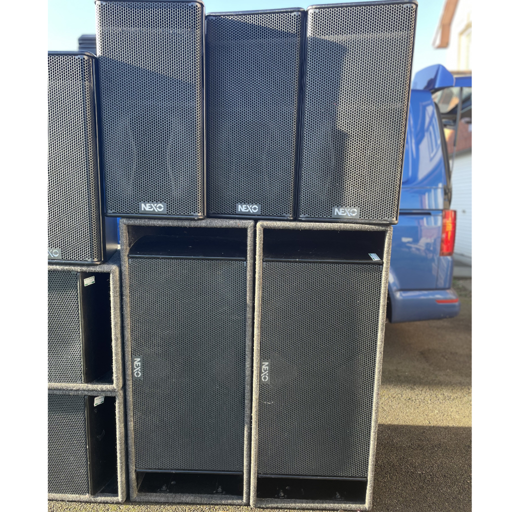 Used Nexo S1230, S1210 & RS15 package for sale