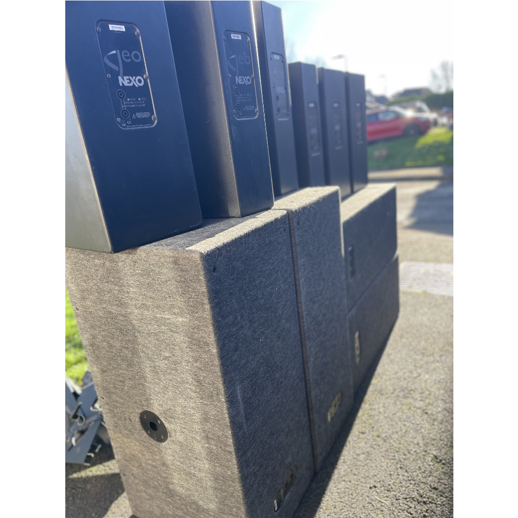 Used Nexo S1230, S1210 & RS15 package for sale