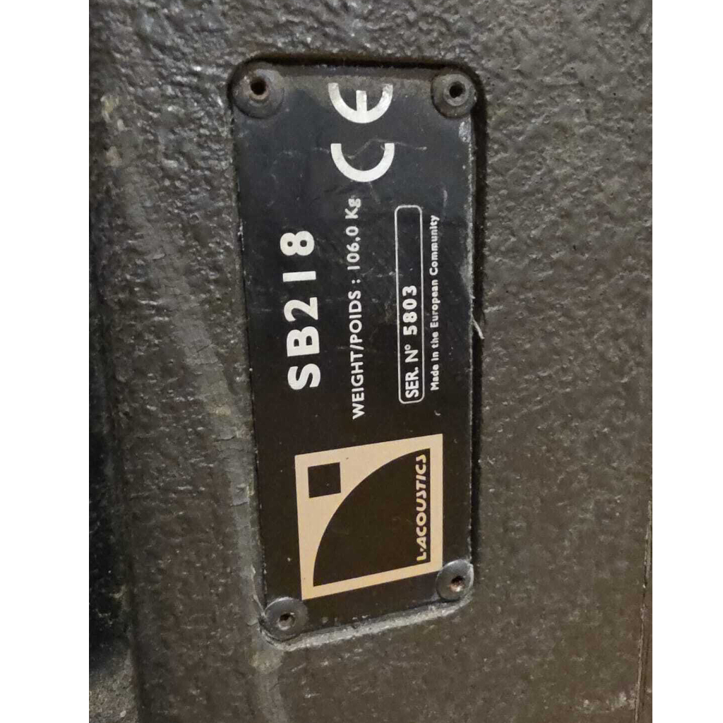 Used L-acoustics ARCS & SB218 Package for sale
