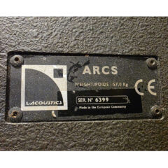 Used L-acoustics ARCS & SB218 Package for sale