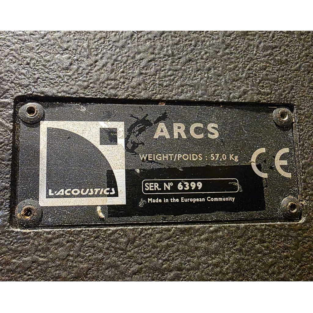 Used L-acoustics ARCS & SB218 Package for sale