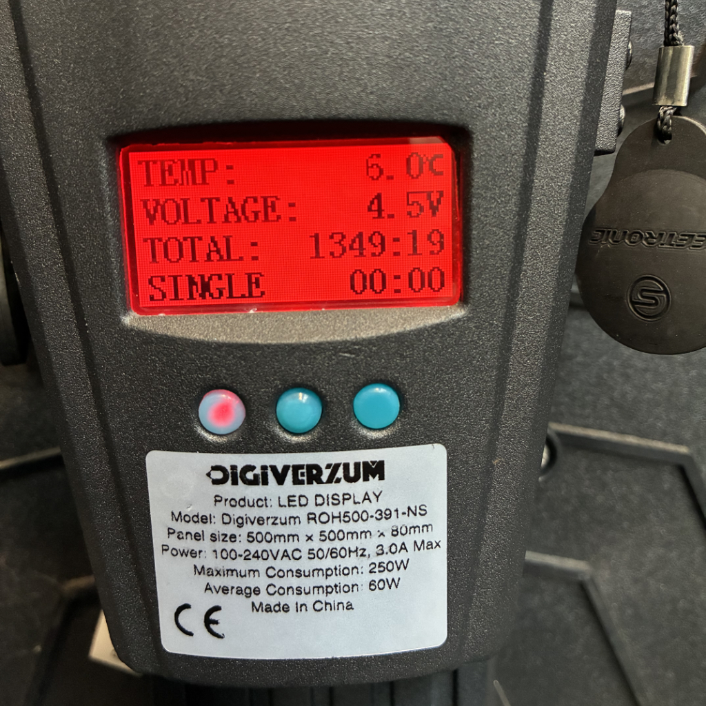 Used Digiverzum 3.9mm 20sqm LED Wall Package for sale