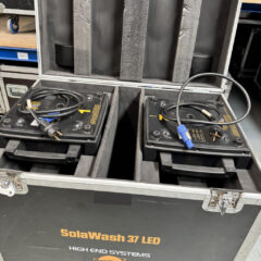 Used High End Systems SolaWash 37 package for sale