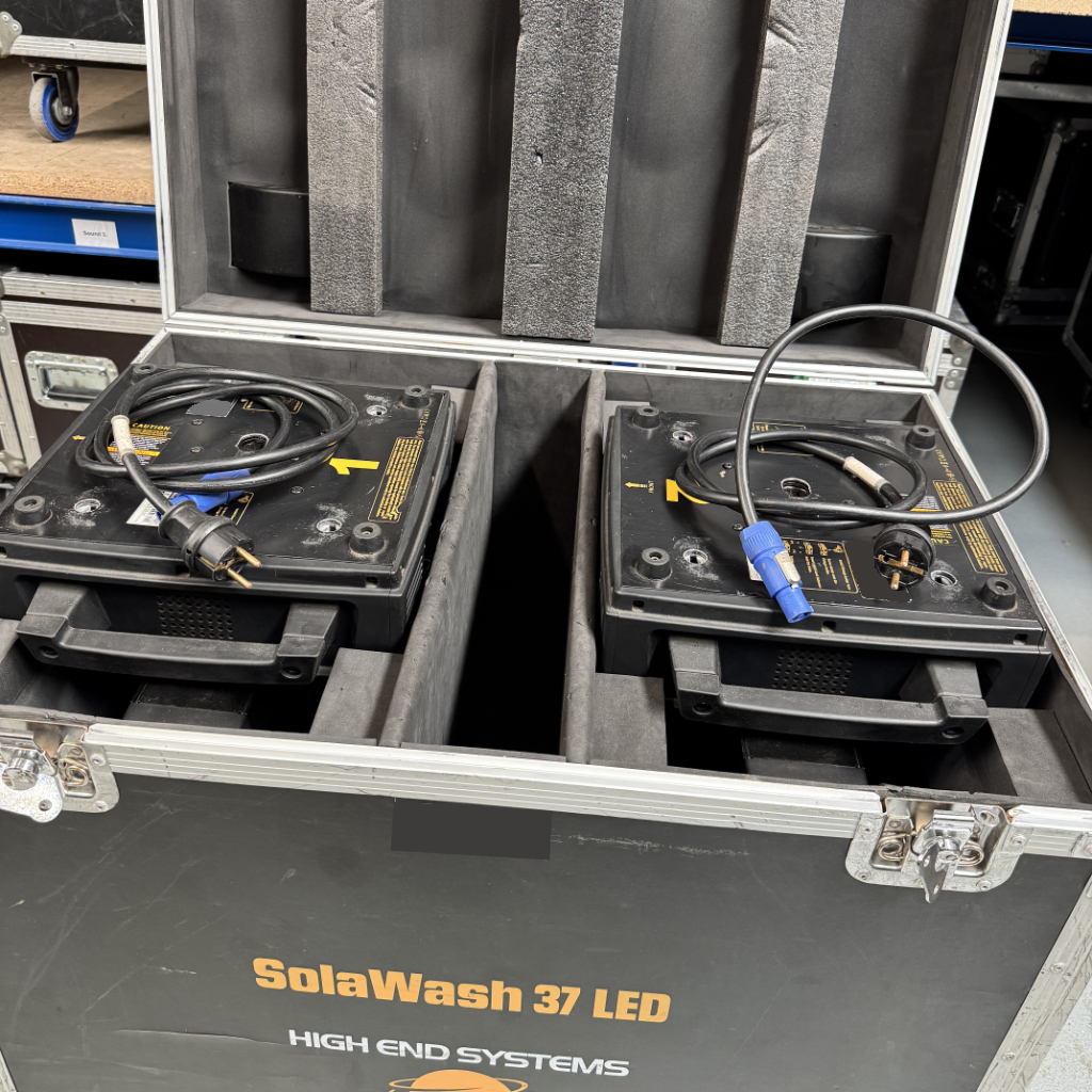 Used High End Systems SolaWash 37 package for sale