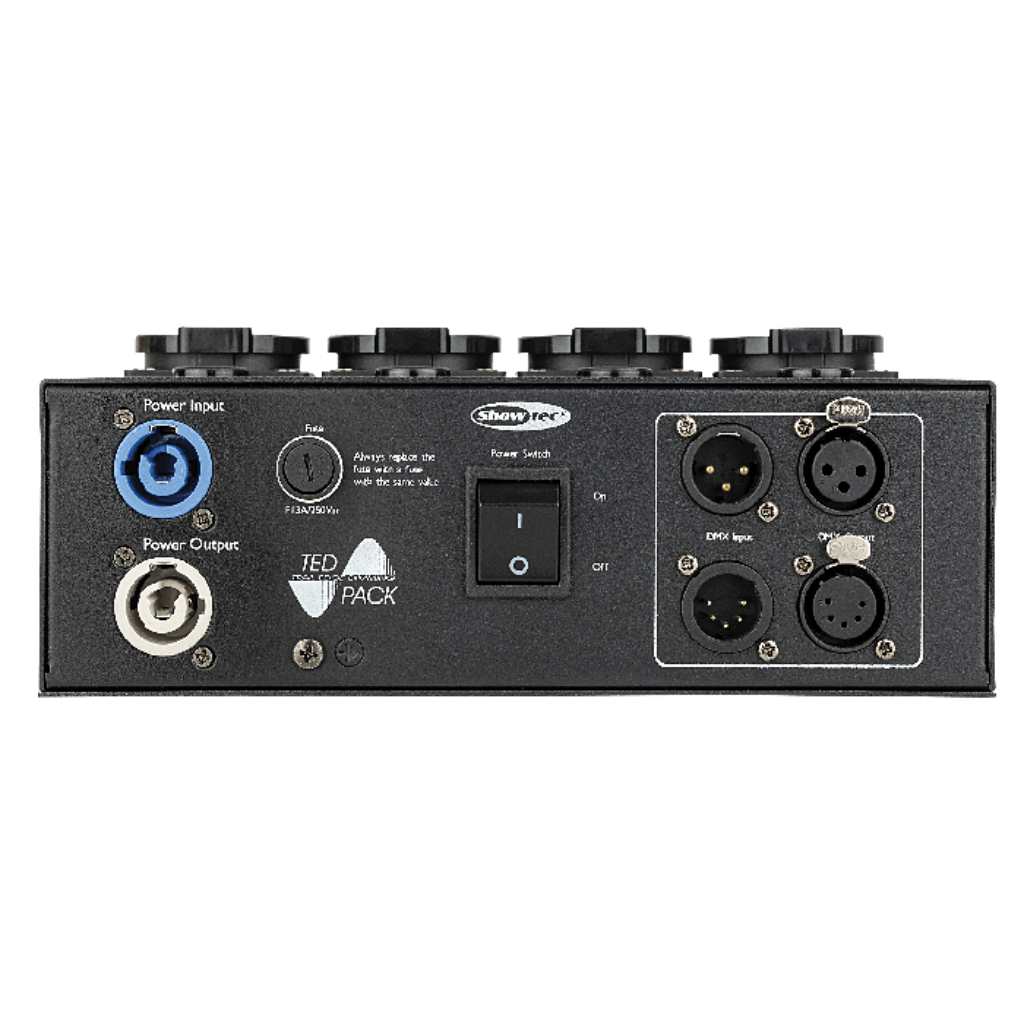 Used Showtec TED Pack 4-Channel Dimmer Pack for sale