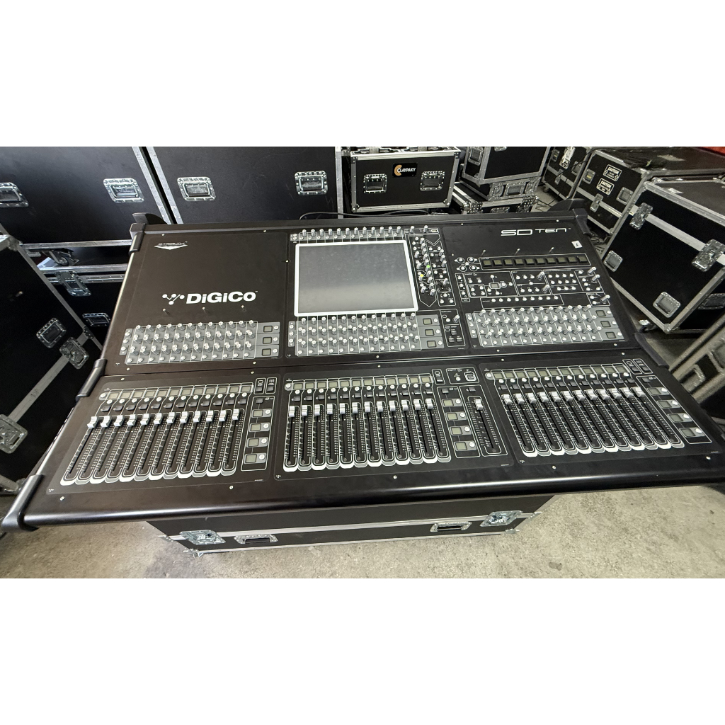 Used DiGiCo SD10 Stealth Core 2 Mixing Console with HMA Optics & Waves for sale