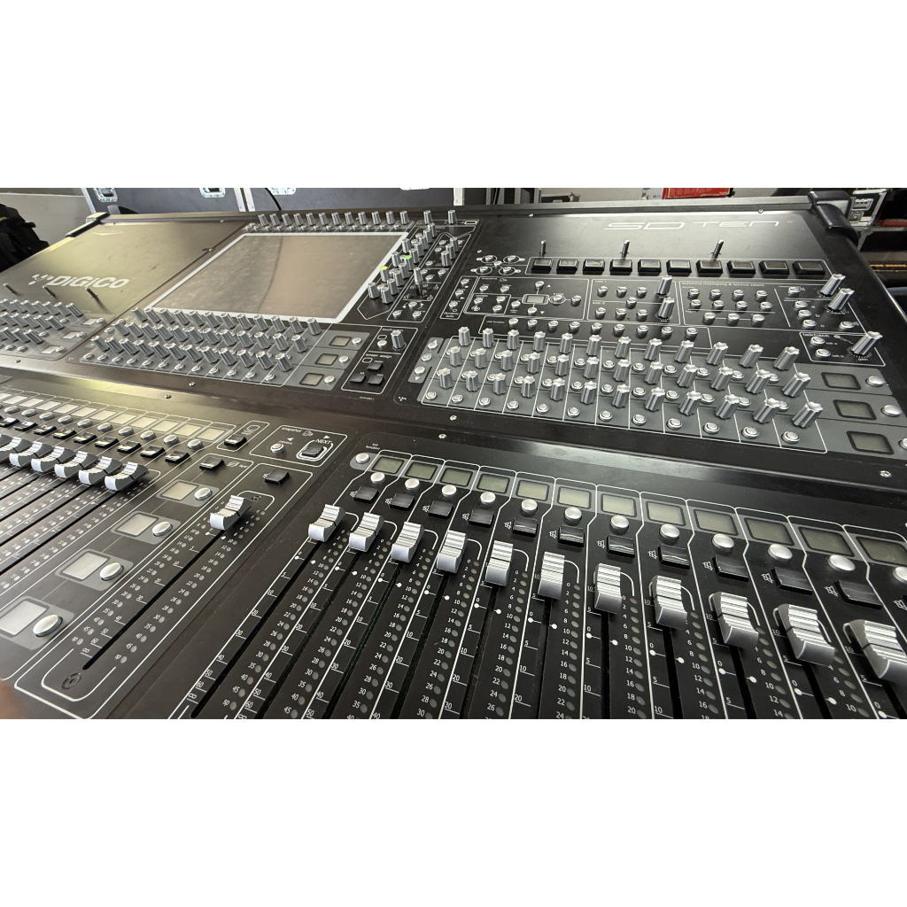 Used DiGiCo SD10 Stealth Core 2 Mixing Console with HMA Optics & Waves for sale