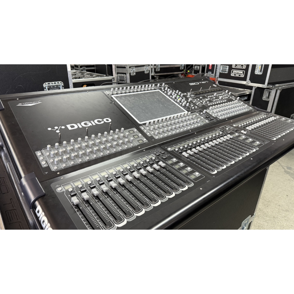 Used DiGiCo SD10 Stealth Core 2 Mixing Console with HMA Optics & Waves for sale