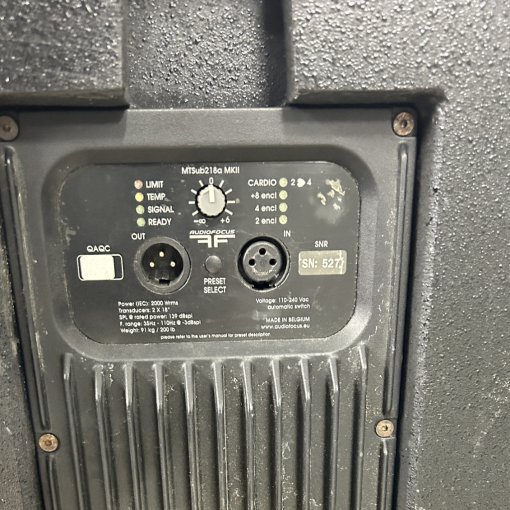 Used Audiofocus ARES8A line-array package for sale