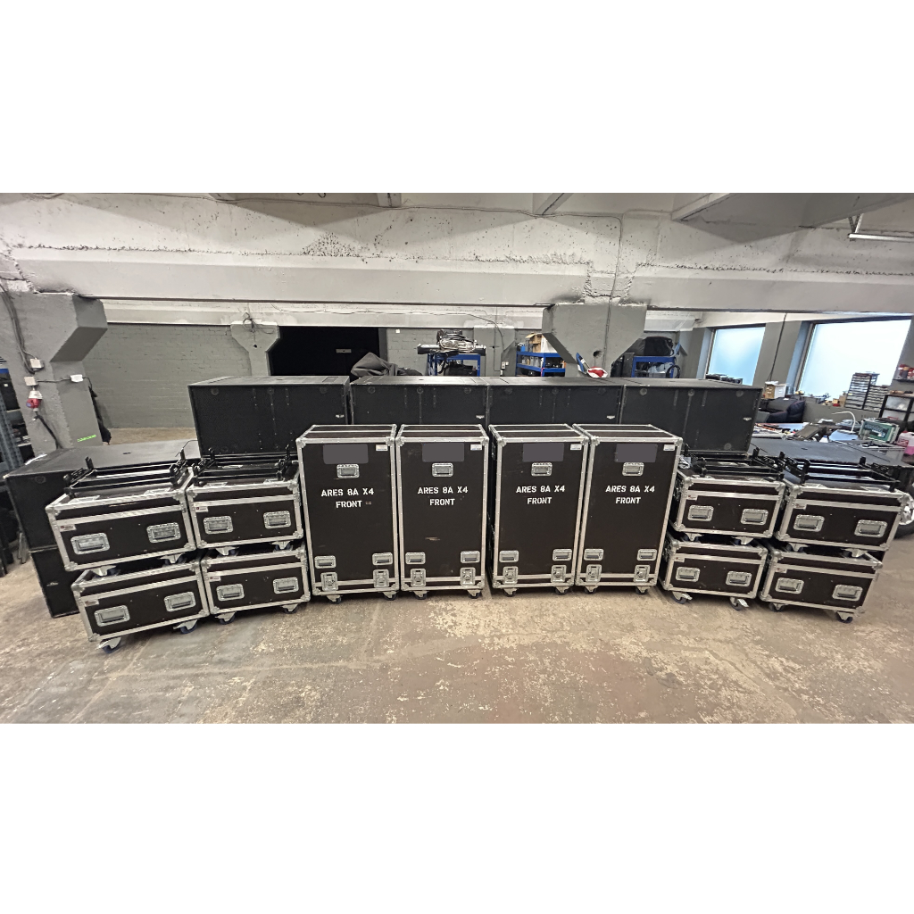 Used Audiofocus ARES8A line-array package for sale