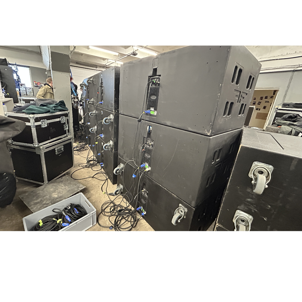 Used Audiofocus ARES8A line-array package for sale